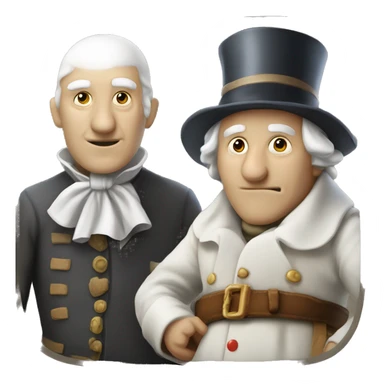 Bonhomme vieux et chauve faché sticker