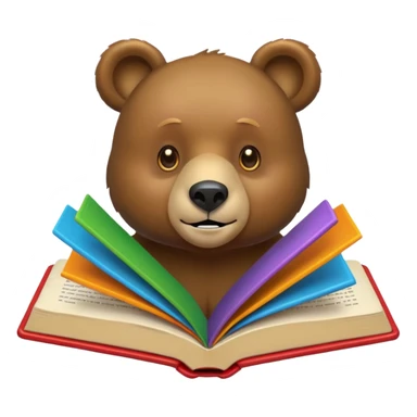 Bear Witz book  sticker