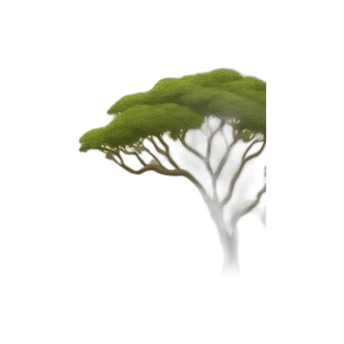 Savannah landscape sticker