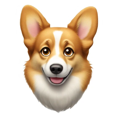 Smarty corgi sticker