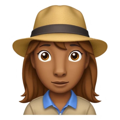 horse with hat and shirt sticker