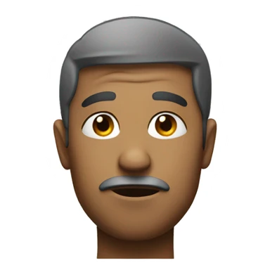 Person giving side eye sticker