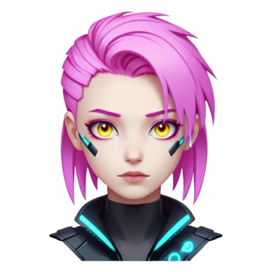 cyberpunk avatar sticker