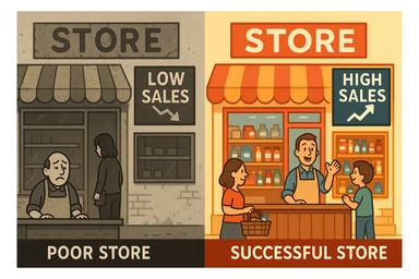 Convince store poor store & More sticker