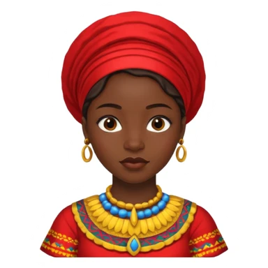 Girl congolise sticker