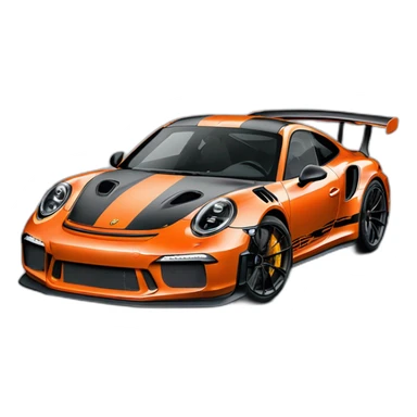 porche 911 gt3 rs sticker