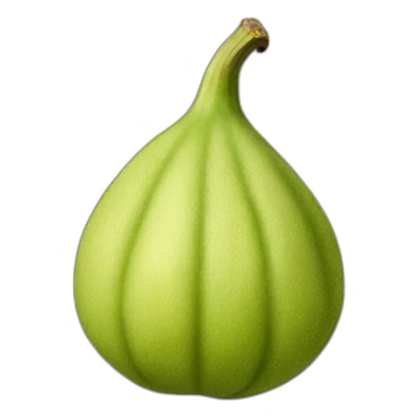 chartreuse fig fruit sticker