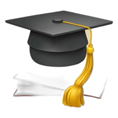 further education in HR style with Mortarboard sticker