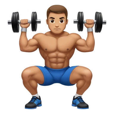 powerlifter dumbbell bent over row sticker