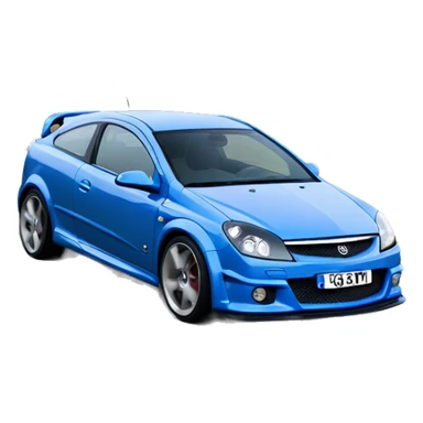 Blue Astra h vxr sticker