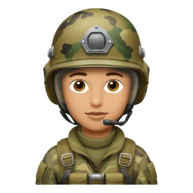 saut parachutiste militaire  sticker