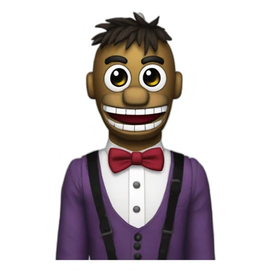 Fnaf puppet sticker