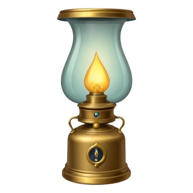 Hurricane lamp sticker