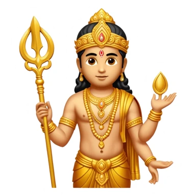 Lord murugan weapon sticker