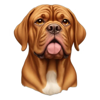 Dogue de bordeaux sticker
