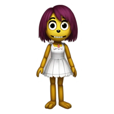 Chica from five Nights at Freddy's 2 sticker