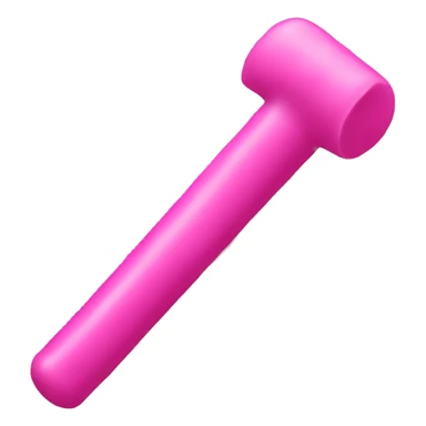 Pink stick  sticker