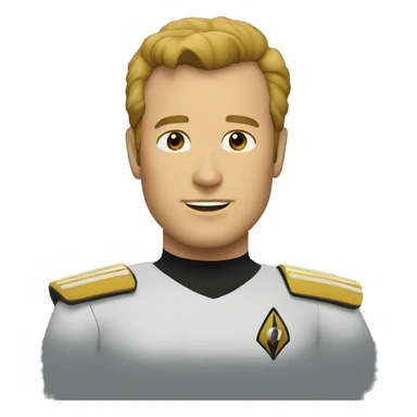 Captain Kirk sticker