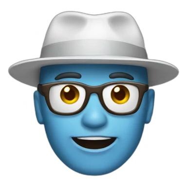 Un homme déguisé pour Halloween sticker