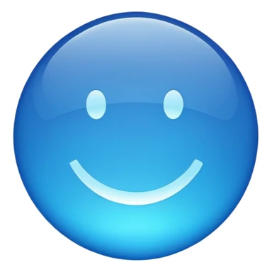 blue pinpoint sticker