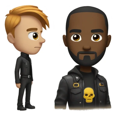 Léon and brawl star sticker