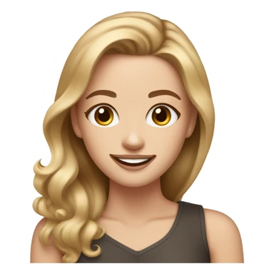 Makeup kit and a white girl sticker