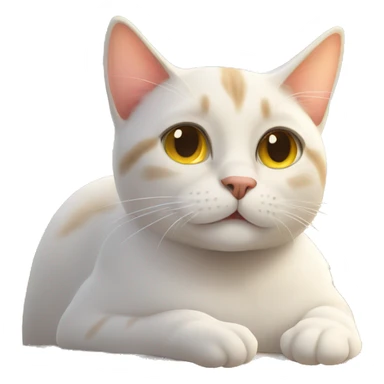 Cat enjoying the sun sticker