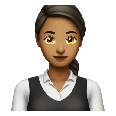 bar tender girl sticker