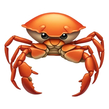 fragmented crab sticker