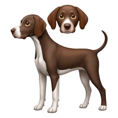 German Shorthaired pointer  sticker