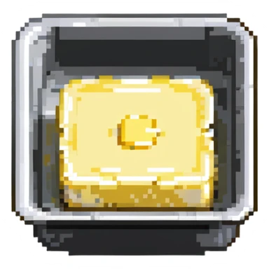 butter in a dish sticker