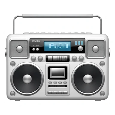 Белый Бумбокс sticker