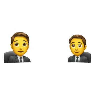 two meetings at the same time sticker