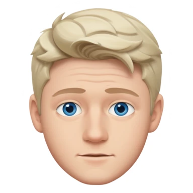 Niall Horan with blue eyes sticker
