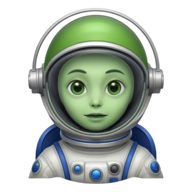 Alien astronut  sticker