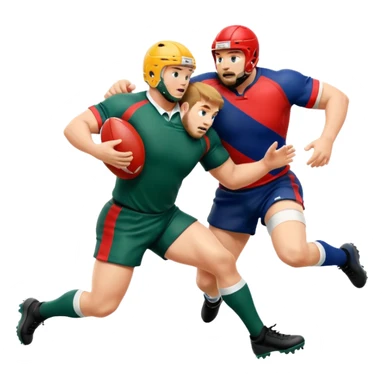 a rugby tackle sticker