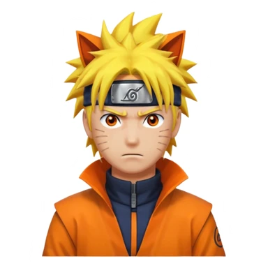 Naruto kurama 2 tails sticker