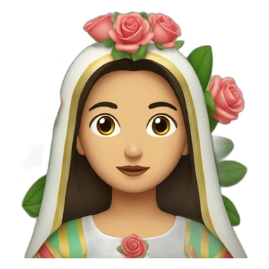La rosa de Guadalupe  sticker