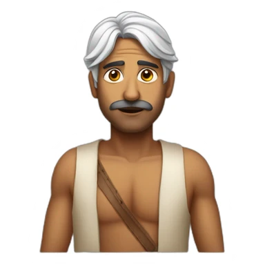 indian man saying what are you doing up this late playing sticker