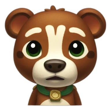 Animal crossing tom nook sticker