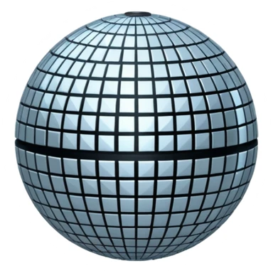 esfera de discoteca sticker