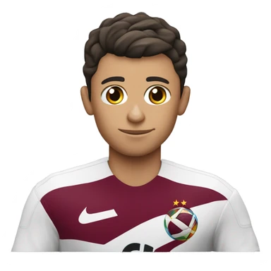 Cr7 con una cope del mundial de qatar sticker