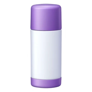 purple deodorant stick sticker
