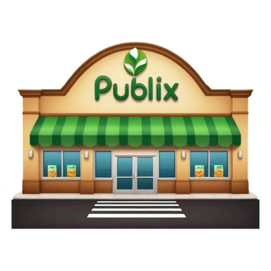 Publix super market sticker