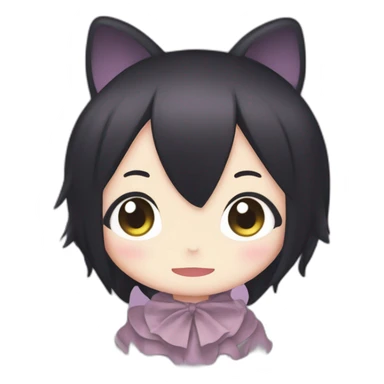 Kuromi from sanrio sticker