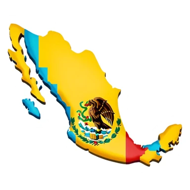 mexico mapa sticker