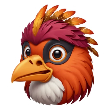 virginia tech mascot sticker