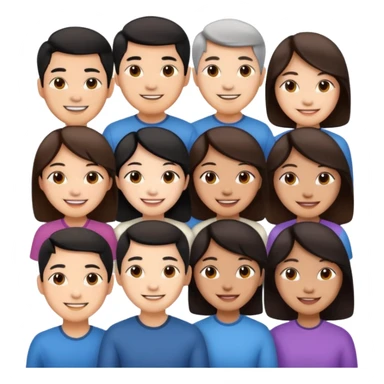 asian people sticker