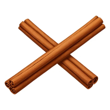 Cinamon Stick, ultra realistic, 4K, ios emoji, single sticker