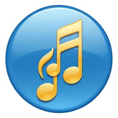 i want to create pack for discord bot music button for emoji color blue sticker